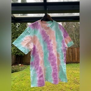 Nike “The Nike Tee,” Tie-Dye T-Shirt Size L